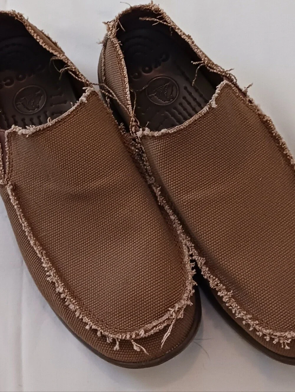 CROCS Santa Cruz Like New Deck Shoes